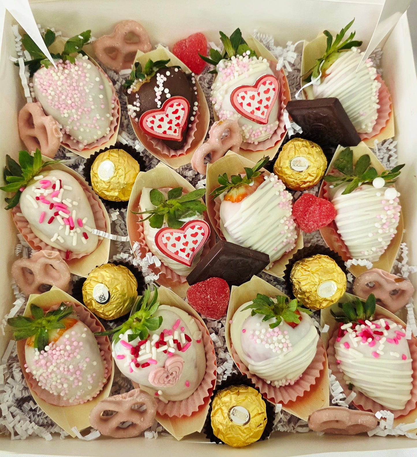 Fresas con chocolate personalizadas (12 unidades)