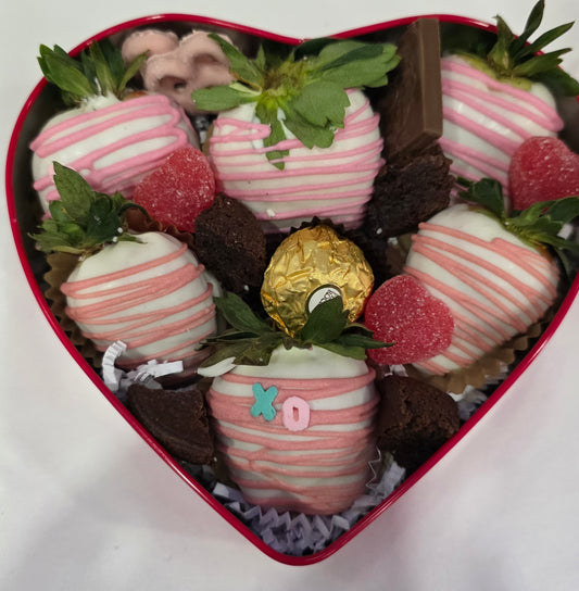 Fresas con chocolate (6 unidades)
